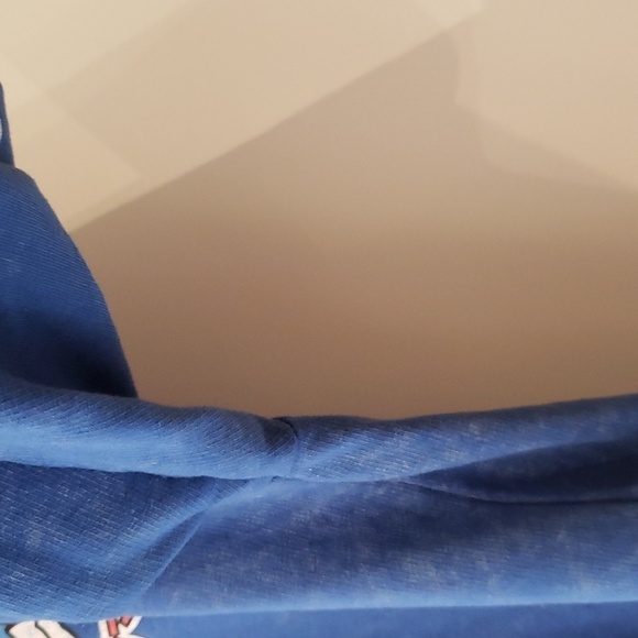 Pac-man Hoodie Blue pac-man 1980 Washout Blue Men's Large - Picture 7 of 14